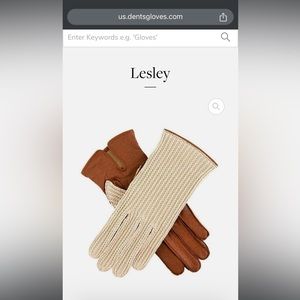 Dents gloves NWT